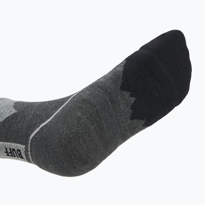 Zokni BUFF Merino Lightweight Crew LWC3 fekete 4