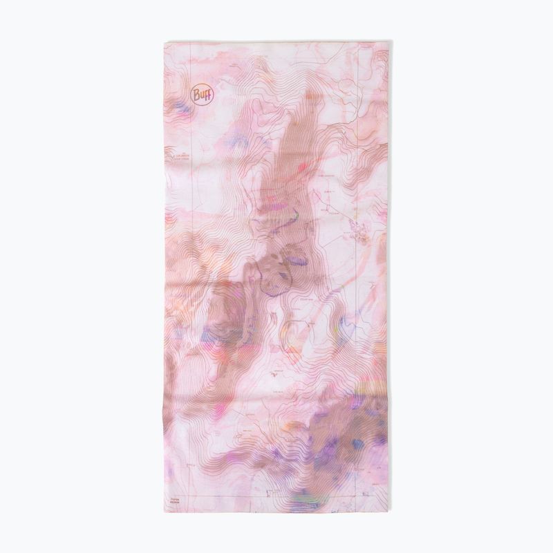 Multifunkciós kendő BUFF Coolnet UV Insect Shield Solid orisa pink azalea 2