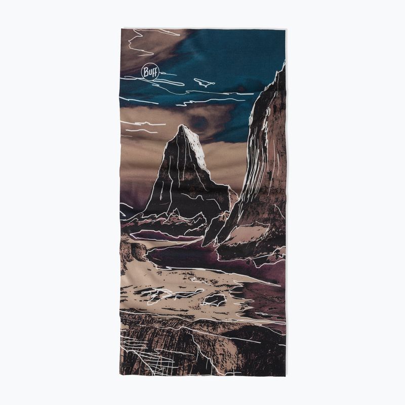 Multifunkciós kendő BUFF Coolnet UV Insect Shield Solid teory multi 2