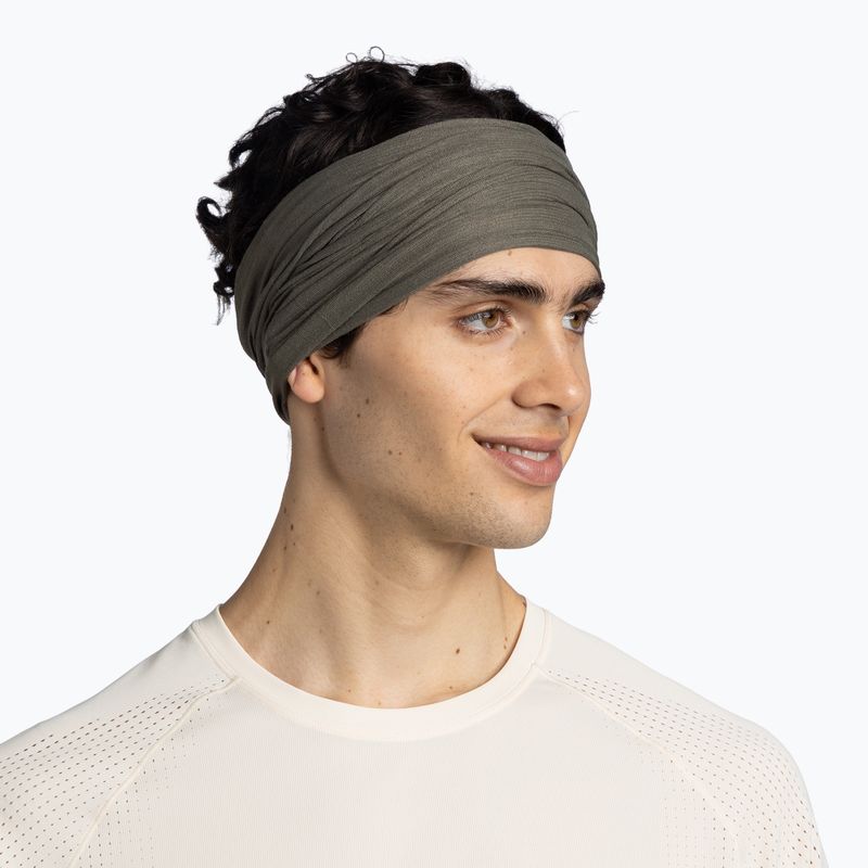 Multifunkciós kendő BUFF Coolnet UV Insect Shield Solid solid khaki 4