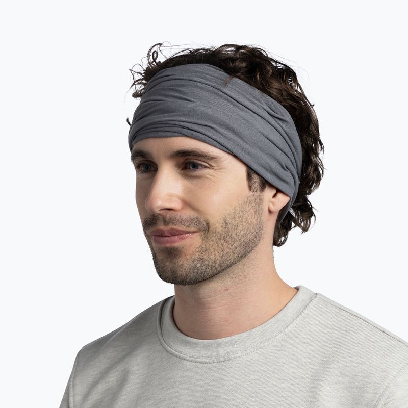Többfunkciós kendő BUFF Original EcoStretch solid slate grey 4