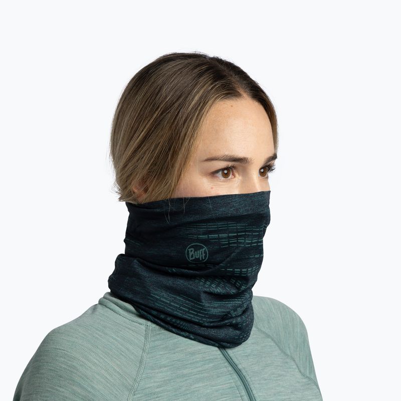 Többfunkciós kendő BUFF DryFlx teal 5