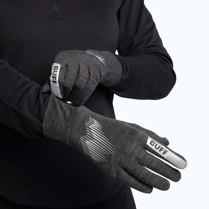 Kesztyűk BUFF DryFlx black 6