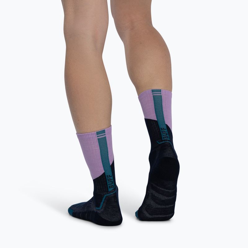 Zokni BUFF Midweight Crew orchid 3