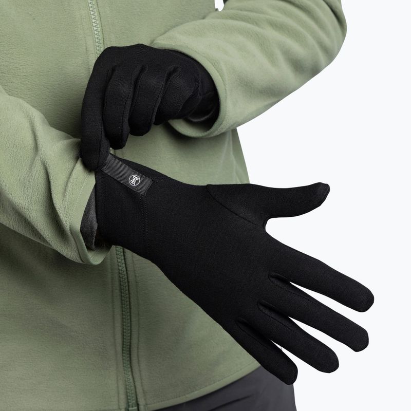 Kesztyűk BUFF Merino Midweight black 4