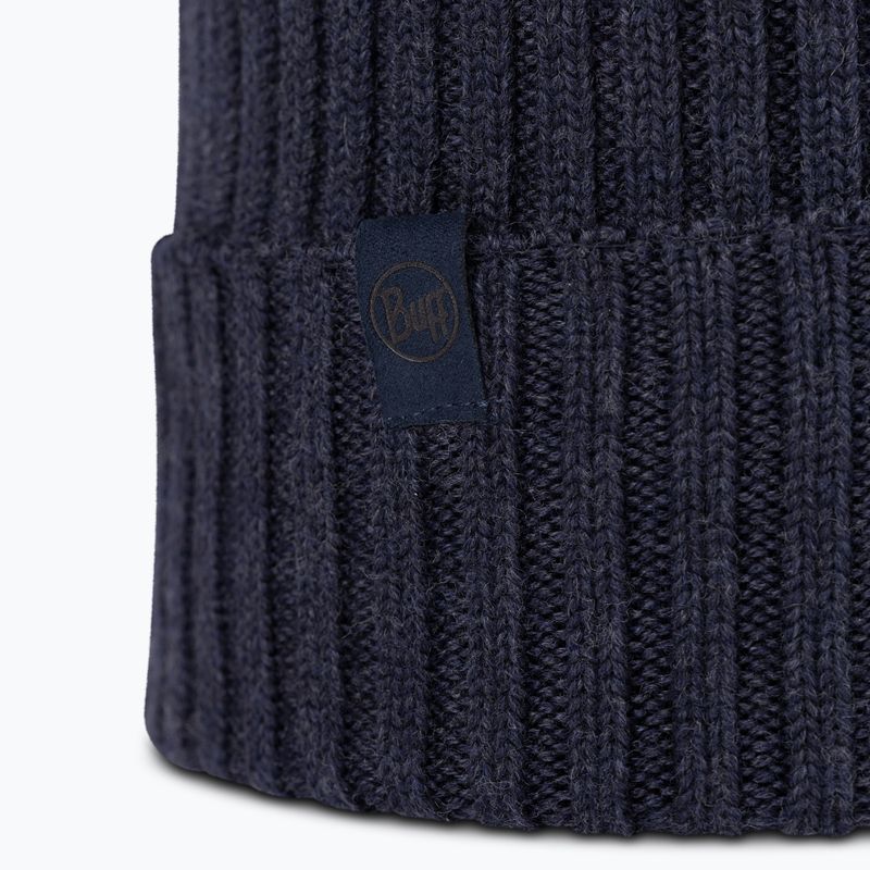 Téli sapka Buff Knitted Norval night blue 2