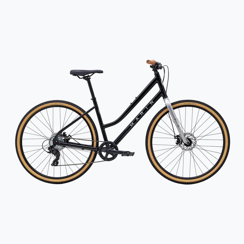 Marin Kentfield 1 ST női cross kerékpár 700C fényes fekete/ezüst