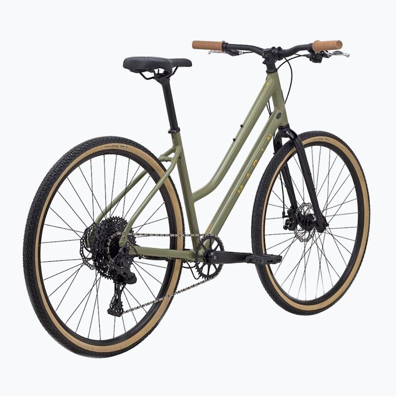Marin Kentfield 2 ST női cross kerékpár 700C fényes zöld/bronz színű 2