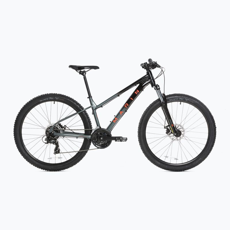 Marin Wildcat Trail 1 27.5 gloss black/charcoal/coral női hegyikerékpár