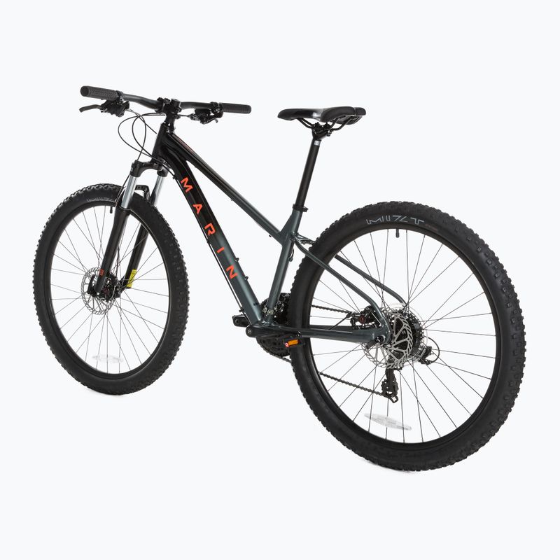 Marin Wildcat Trail 1 27.5 gloss black/charcoal/coral női hegyikerékpár 3