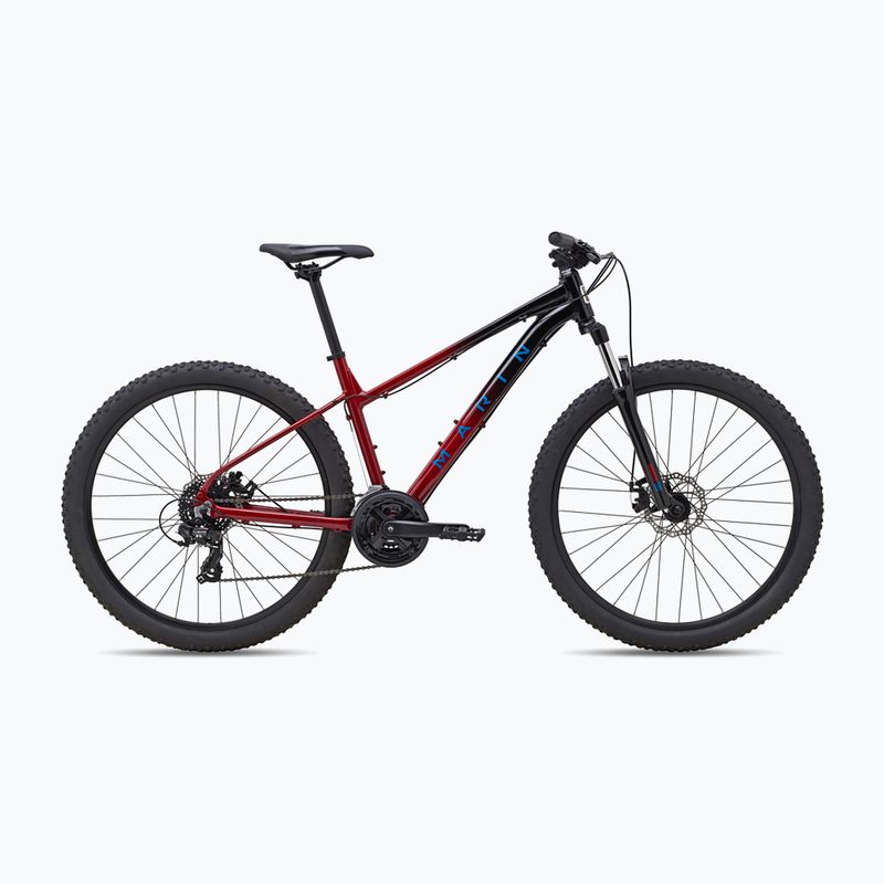 Marin Wildcat Trail 1 27.5 gloss bordó/fekete/zöld női mountain bike