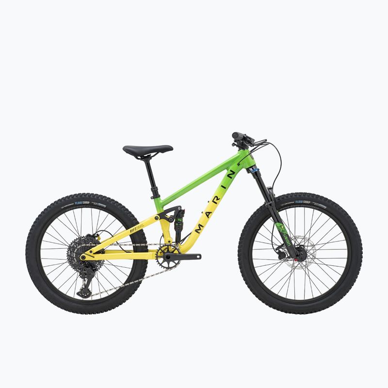 Ifjúsági kerékpár Marin Rift Zone Jr 26 green/yellow fade