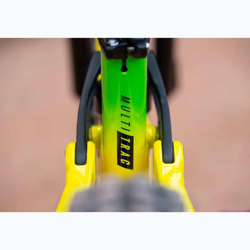 Gyermekkerékpár Marin Rift Zone Jr 24 green/yellow fade 3