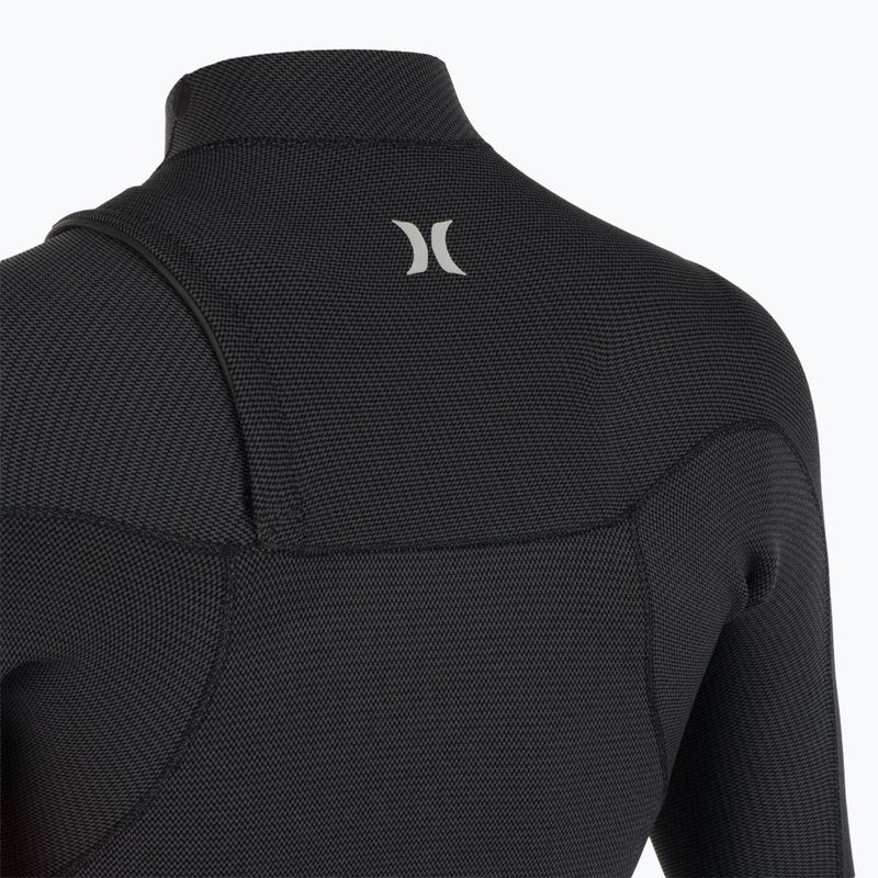 Férfi Hurley Plus 2/2 mm Fullsuit fekete/grafit fürdőruha habszivacs 5