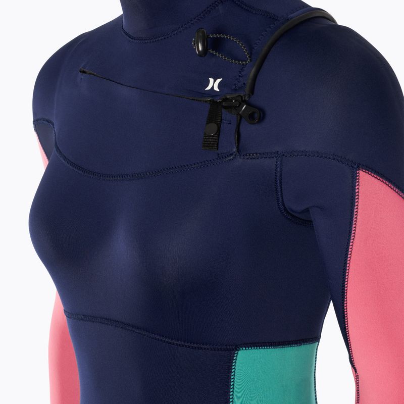 Hurley Advant női 4/3 mm-es Fullsuit zászlós kék úszóruha 4