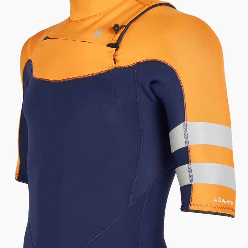 Hurley Advant férfi 2/2 mm-es Fullsuit zászló kék úszószivacs 4