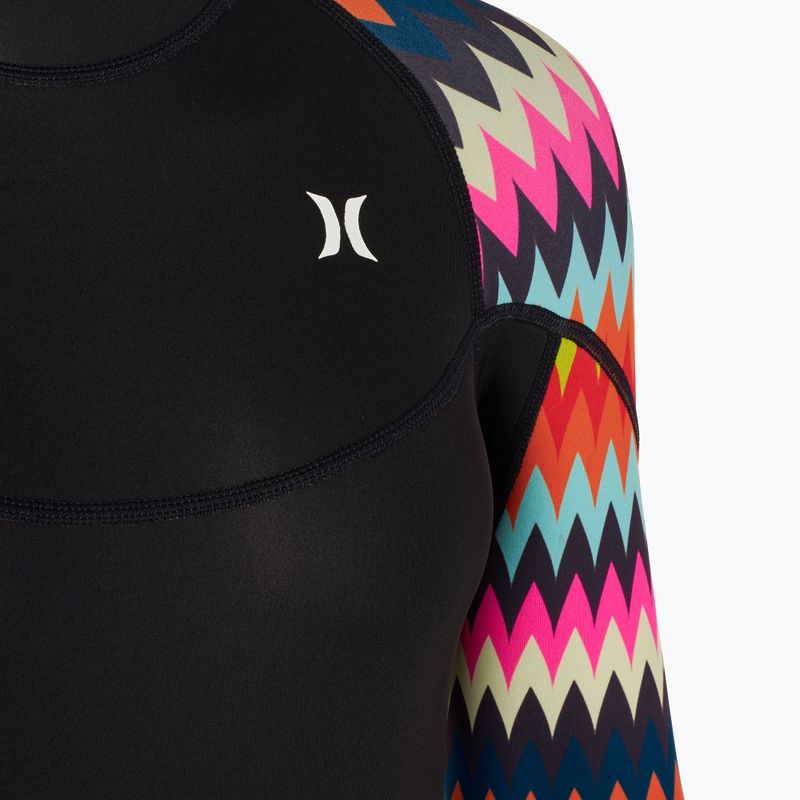 Hurley Advant női 2mm Shorty Springsuit chevron úszódressz úszódressz 3
