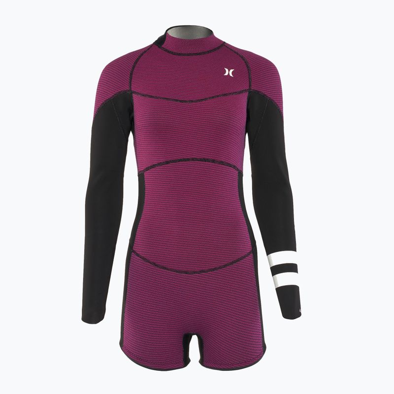 Hurley Advant Shorty Texture 2/2 mm rugózási ruha málna női búvárruha