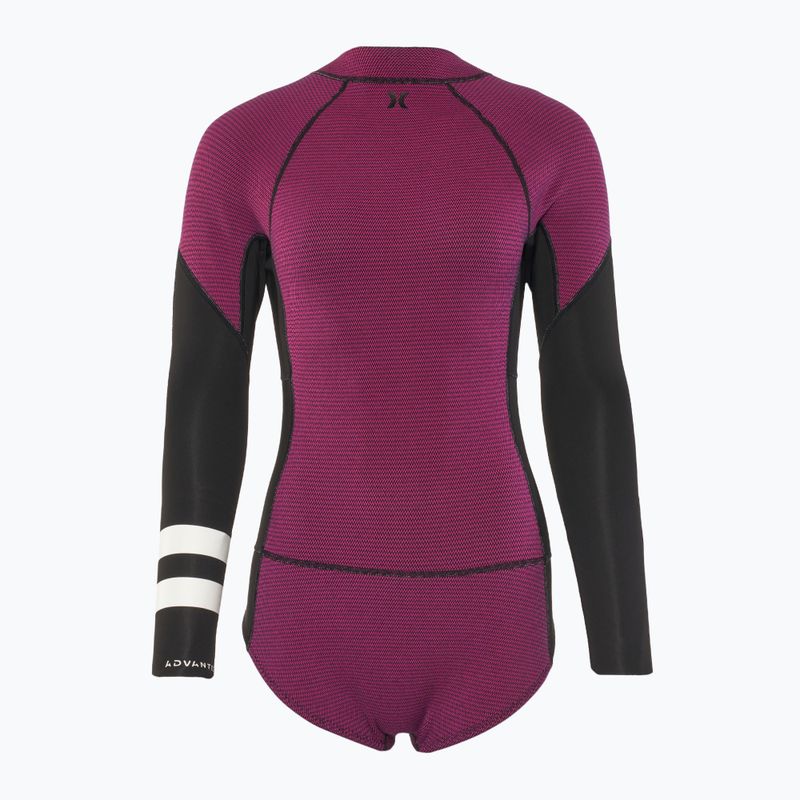 Hurley Advant Texture 2/2 mm rugózási ruha málna női búvárruha