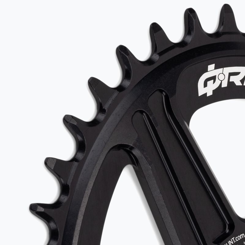 Rotor Q Gyűrűk Dm ovális lánckerék MTB 38T fekete 3