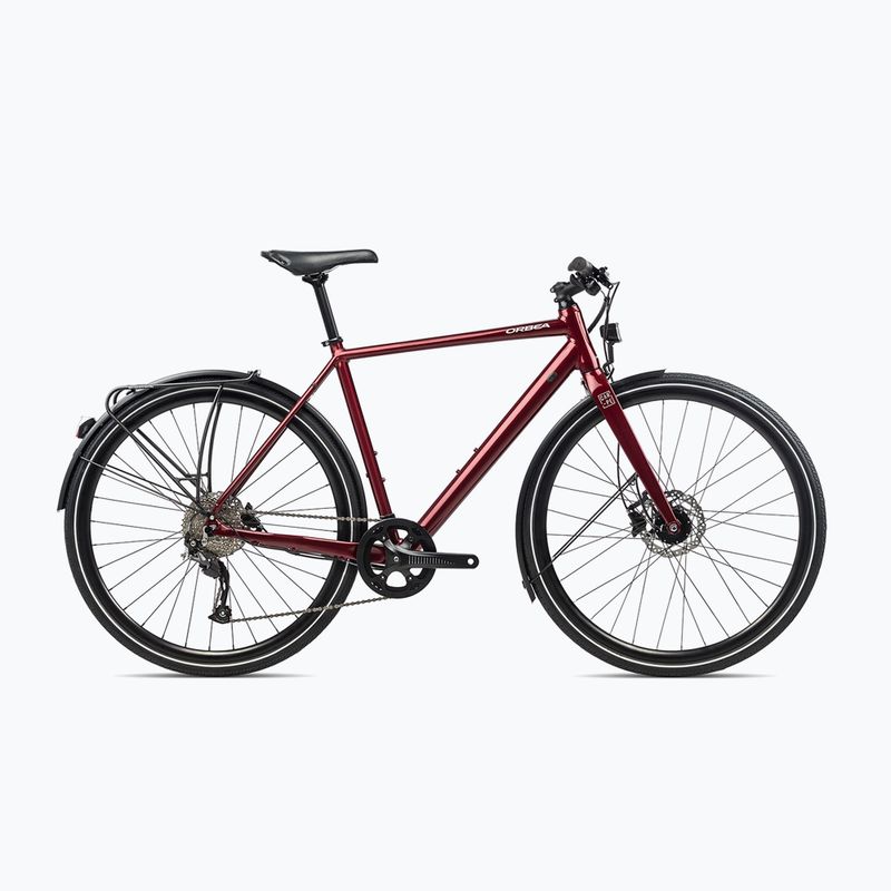 Orbea Carpe 15 2023 metál sötétvörös városi kerékpár