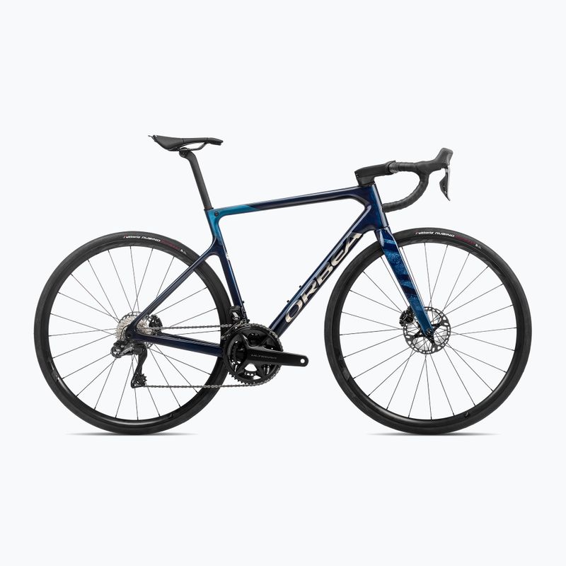 Orbea Orca M20i Team 2023 kék carbon view/titan országúti kerékpár