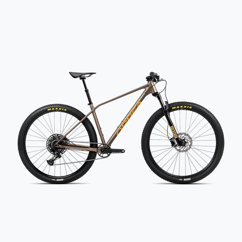 Orbea Alma H10 Eagle 2023 taupe barna/mango hegyikerékpár