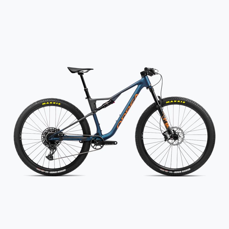 Orbea Oiz H20 2023 moondust blue/leo narancs hegyi kerékpár