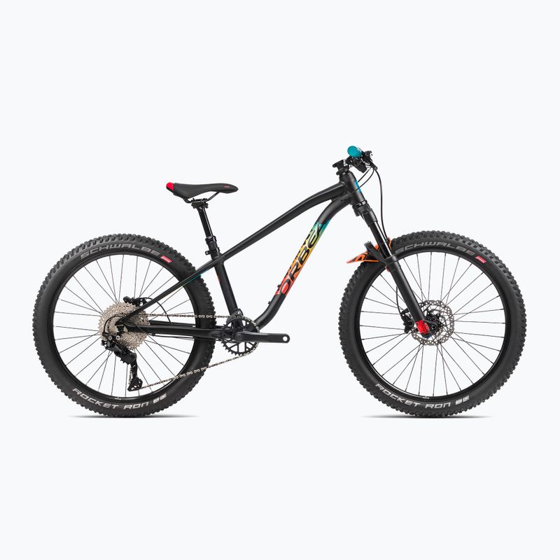 Orbea gyermek kerékpár Laufey 24 H10 2023 fekete szivárványos