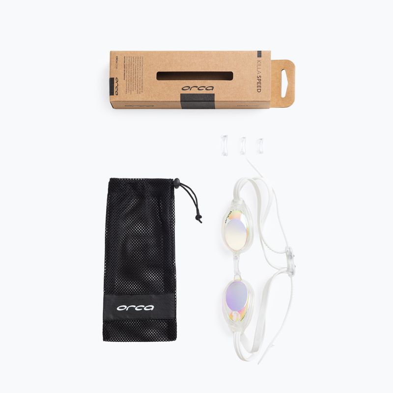 Úszószemüveg Orca Killa Speed mirror white 5