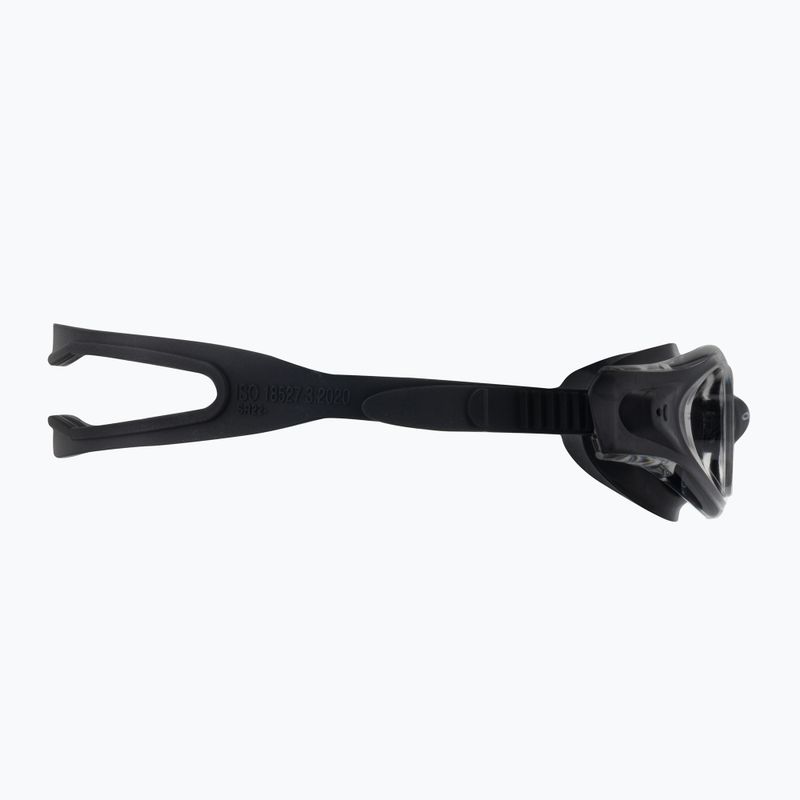 Orca Killa Vision átlátszó fekete úszószemüveg 3