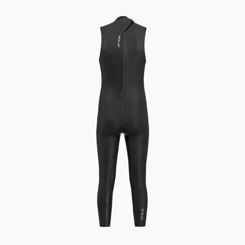 Férfi Orca Vitalis Light Openwater ujjatlan triatlon búvárruha fekete 2