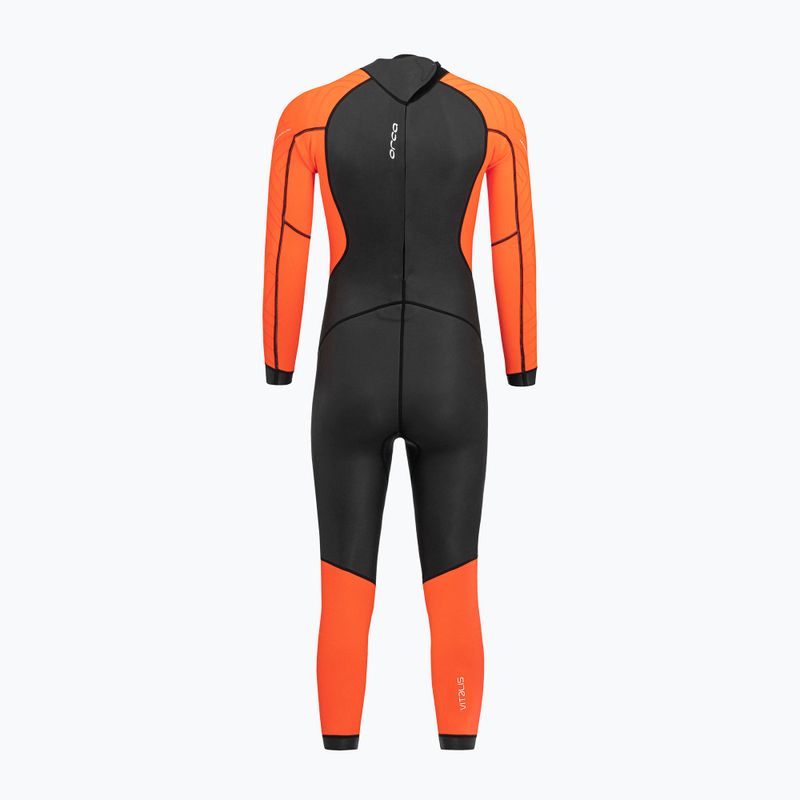 Női triatlon búvárruha Orca Vitalis Openwater Hi Vis fekete 2