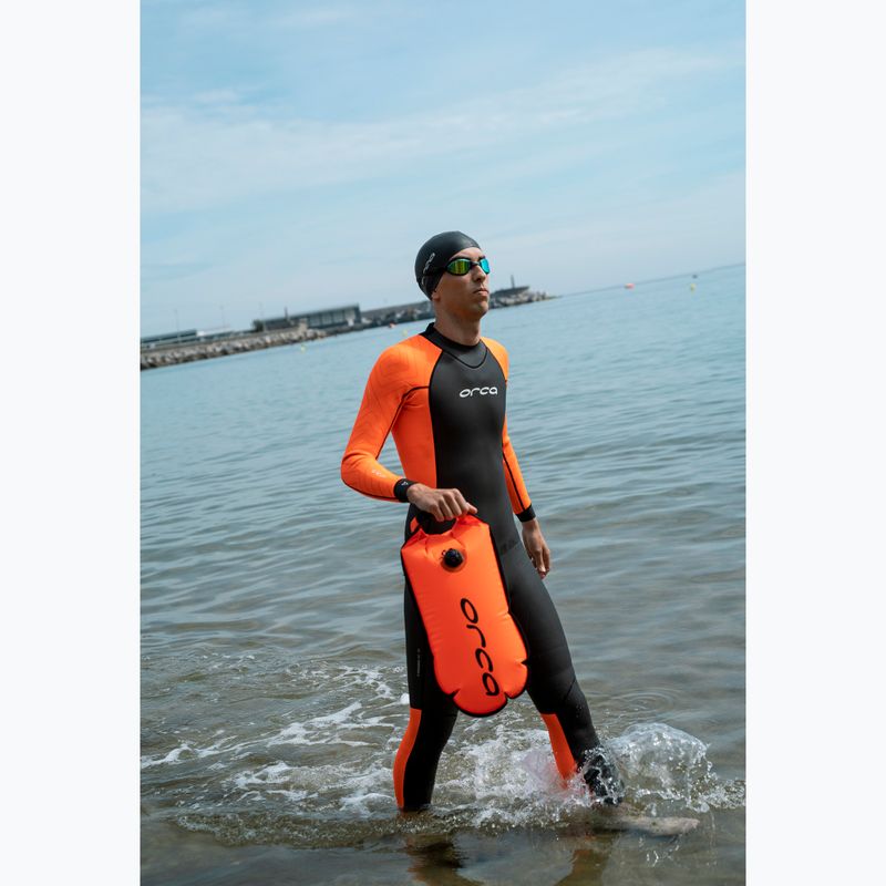 Női triatlon búvárruha Orca Vitalis Openwater Hi Vis fekete 8
