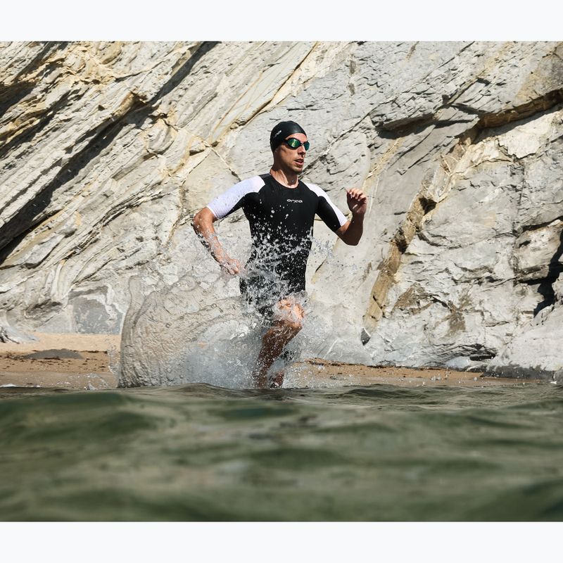 Férfi triatlon ruha Orca Apex Dream Kona Trisuit fekete/kék 4