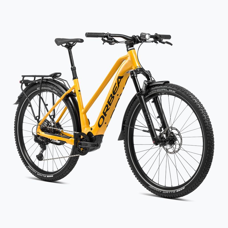 Orbea Kemen Mid SUV 30 540Wh 2024 mangó/fekete elektromos kerékpár 2