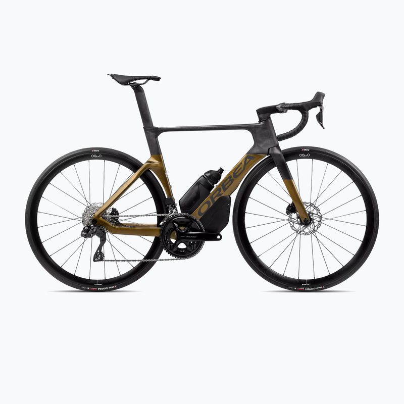 Orbea Orca Aero M30i LTD 2024 oliva zöld/karbon nyers országúti kerékpár