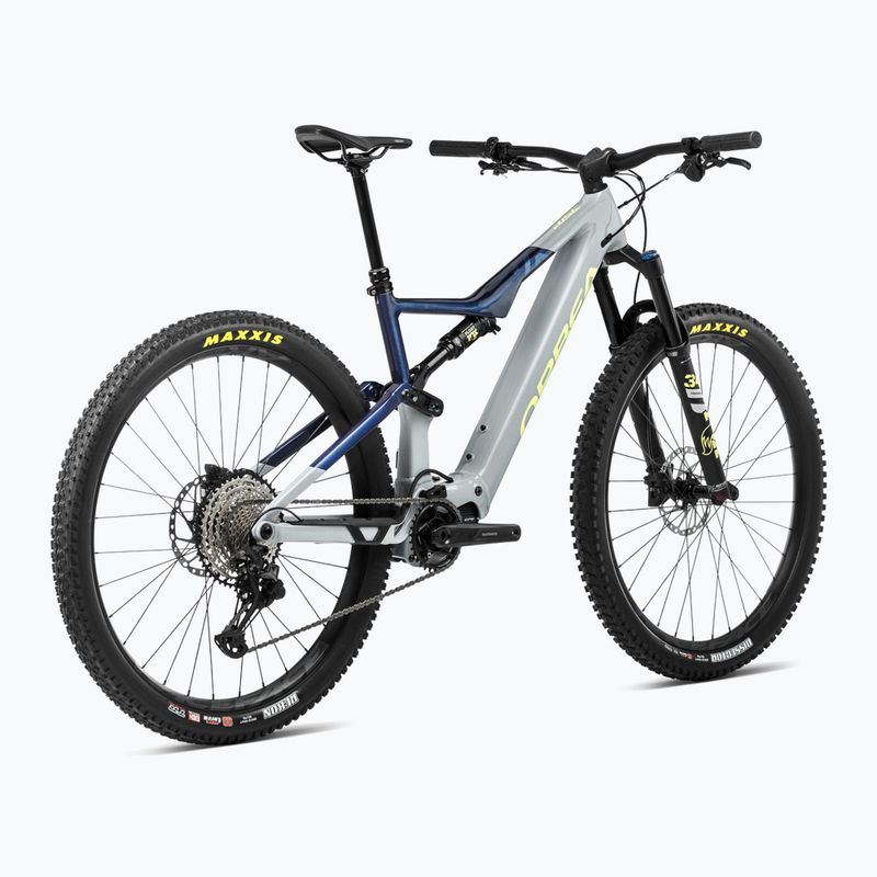 Orbea Rise H20 540Wh 2024 elektromos kerékpár jéghegy szürke/holdpor kék 3