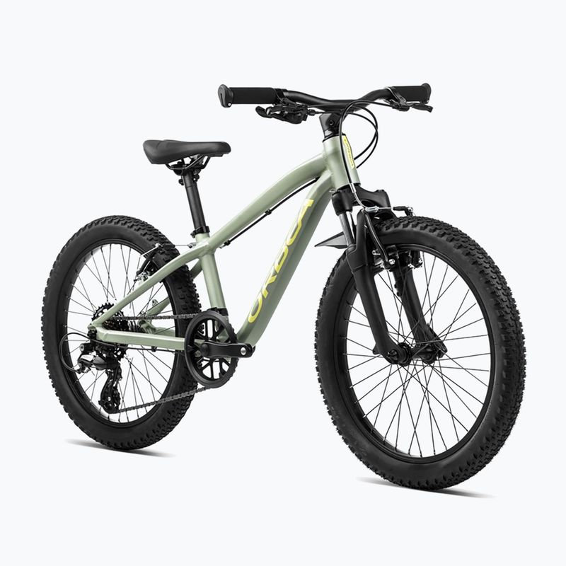 Orbea MX 20 XC 2024 metál zöld/sárga gyermek kerékpár 2