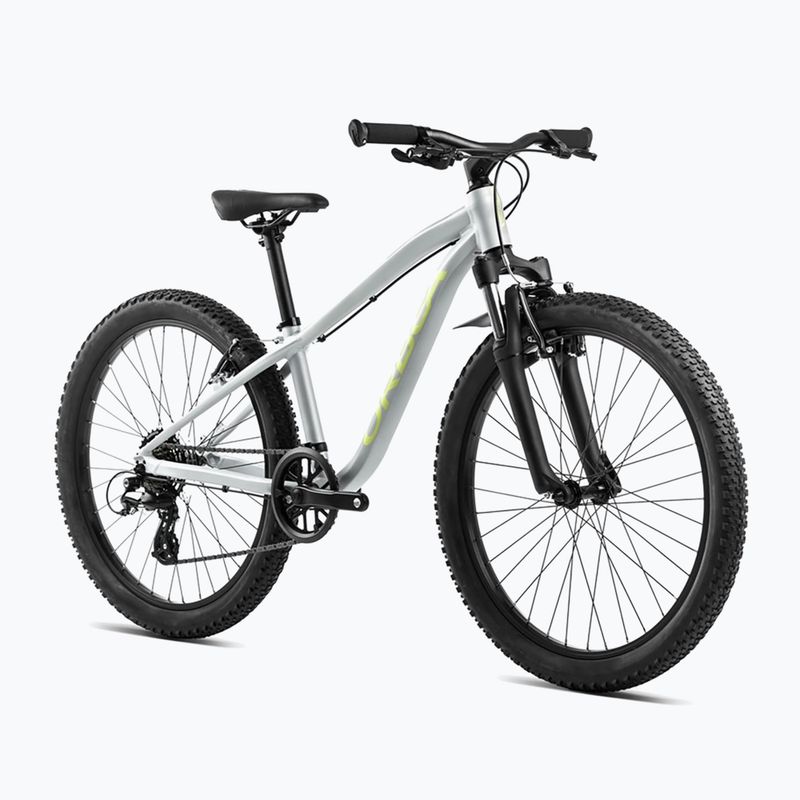 Orbea gyermek kerékpár MX 24 XC 2024 ezüst/spicy lime 2