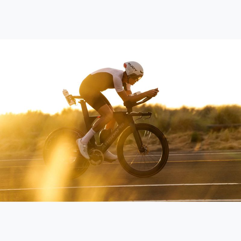 Bicikli nadrágszárak Orca Aero Calf black white 5