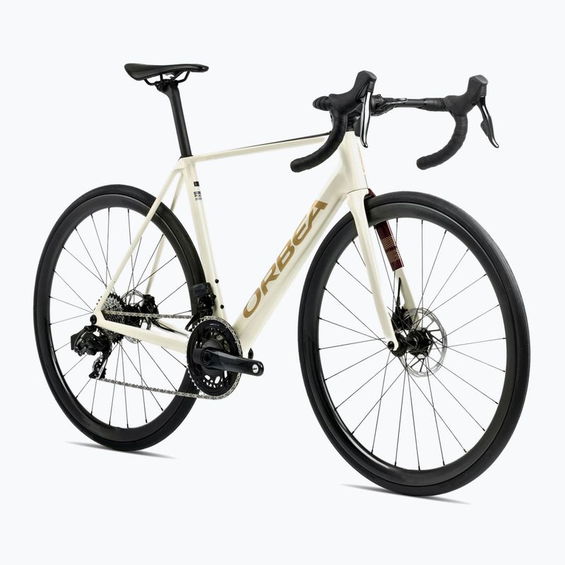 Orbea Orca M30 2025 elefántcsont fehér/burgundi/vulcano országúti kerékpár 3