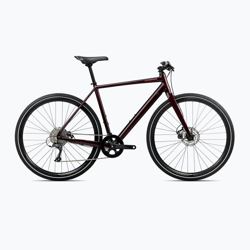 Orbea Vector 35 2025 metál bordó bordó piros városi kerékpár