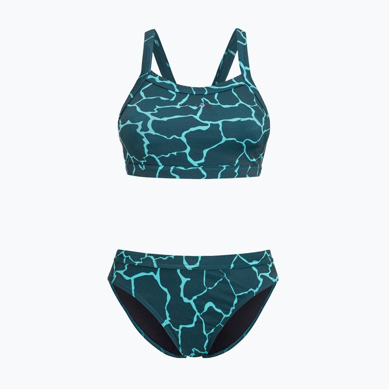 Női kétrészes fürdőruha Orca Core Bikini sötétzöld