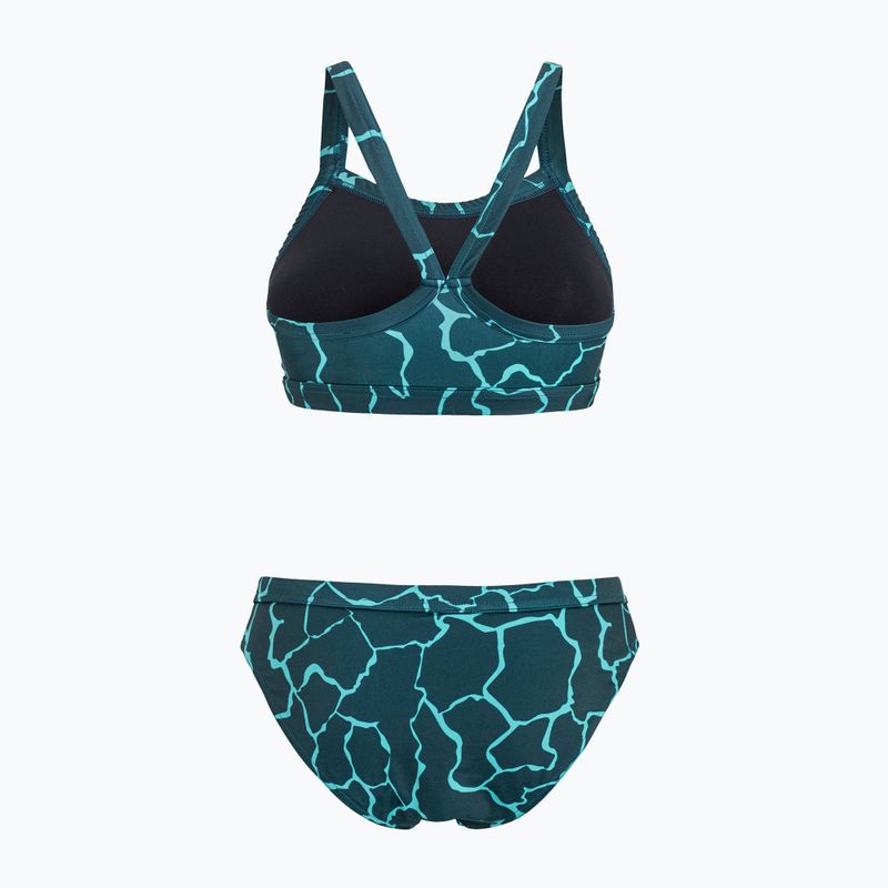 Női kétrészes fürdőruha Orca Core Bikini sötétzöld 2