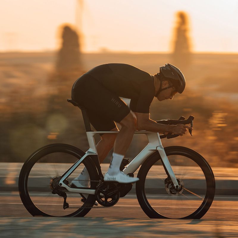 Orbea Orca Aero M31el LTD PWR országúti kerékpár  ezüst színű 16
