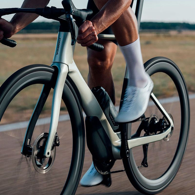 Orbea Orca Aero M31el LTD PWR országúti kerékpár  ezüst színű 19