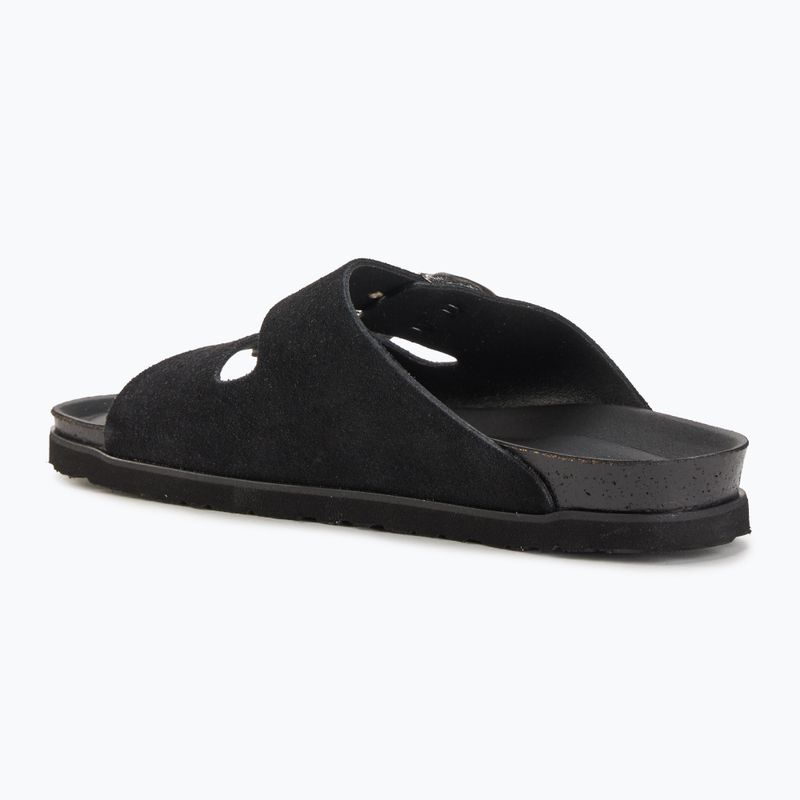 Genuins női flip-flop Hawaii Velour fekete 3