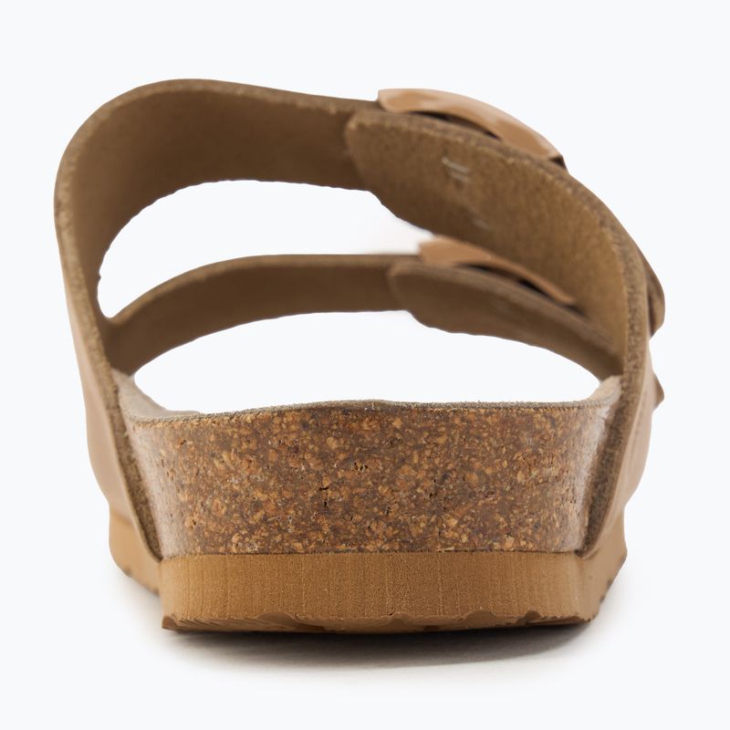 Genuins Hawaii Olajozott bőr agyag női flip-flopok 6