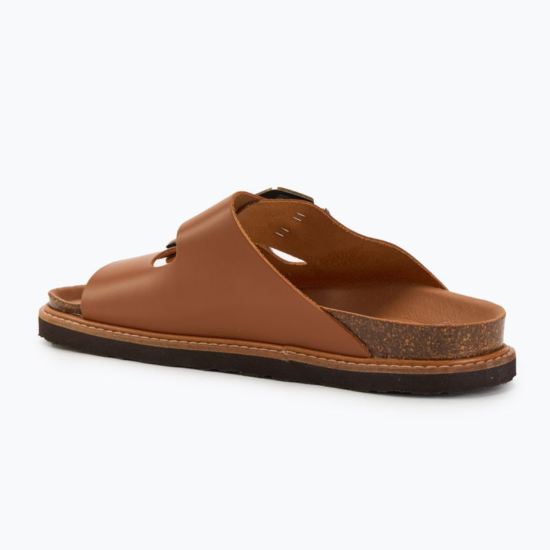 Genuins Galia Leather Dress camel női flip-flopok 3